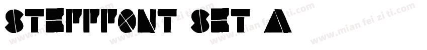 Stefffont Set A字体转换